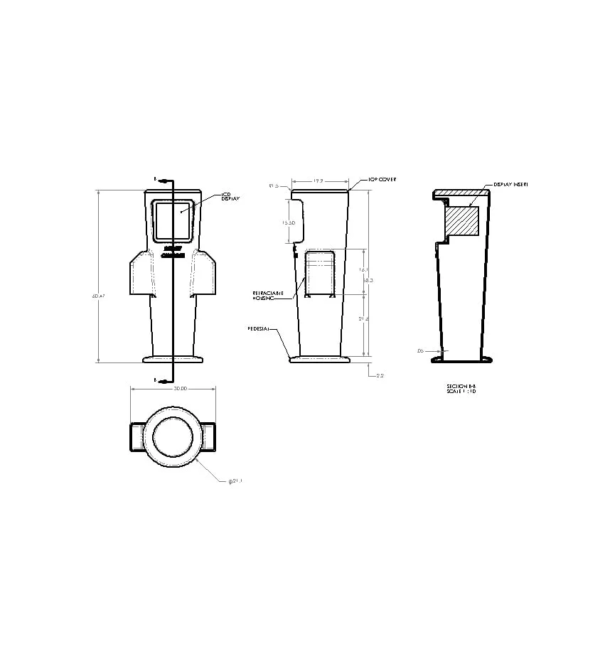 EV charger assembly