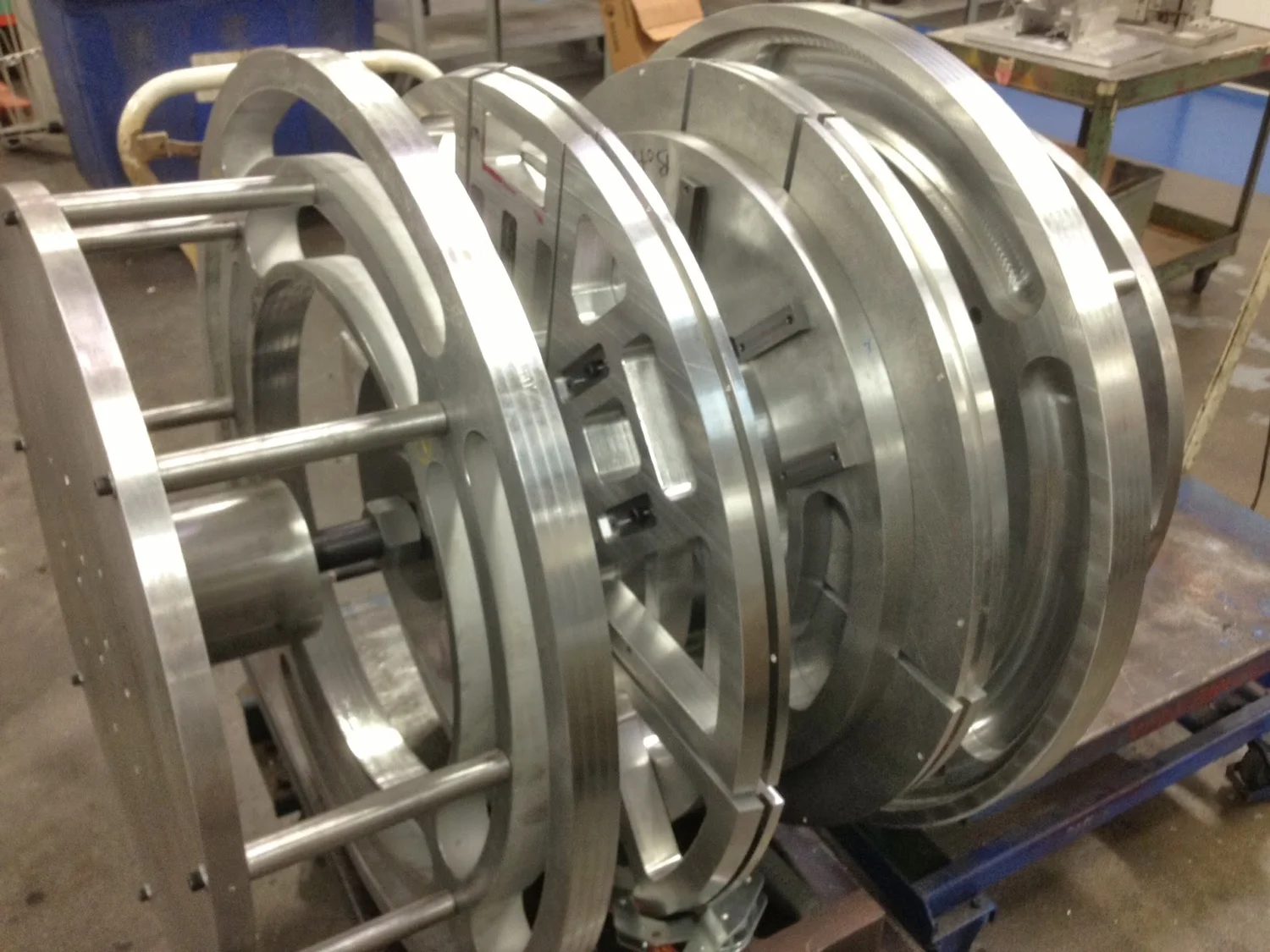 NEO 320 turbine — machined assembly