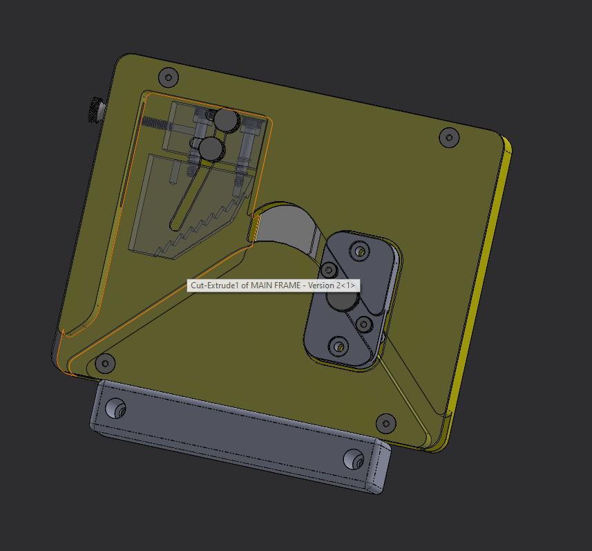 Fishmouth cutting fixture
